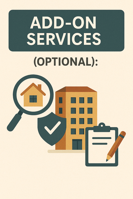 ✅ ADD-ON SERVICES (OPTIONAL):